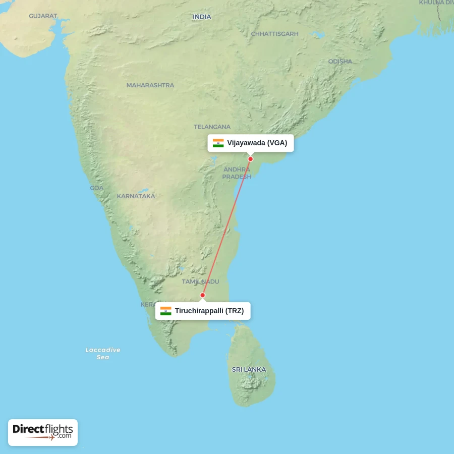 TRZ - VGA route map