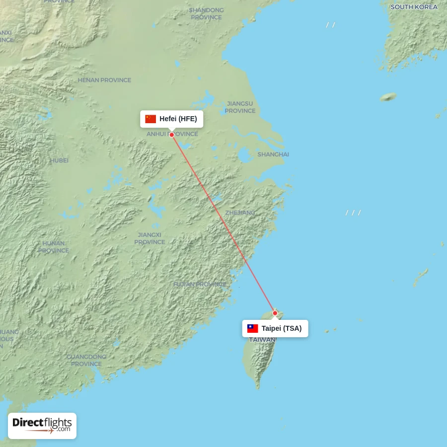 TSA - HFE route map