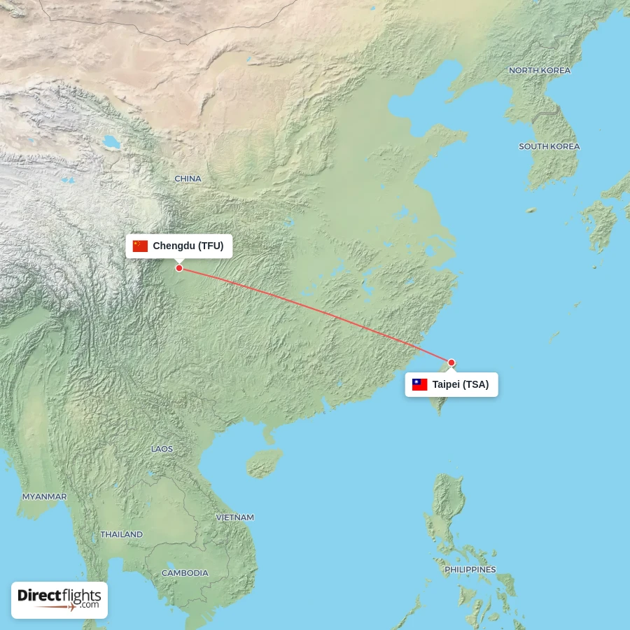 TSA - TFU route map