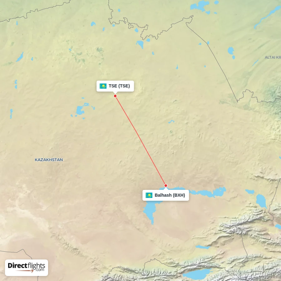 TSE - BXH route map