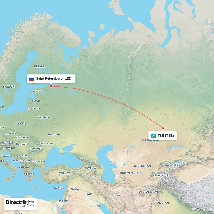 TSE - LED route map