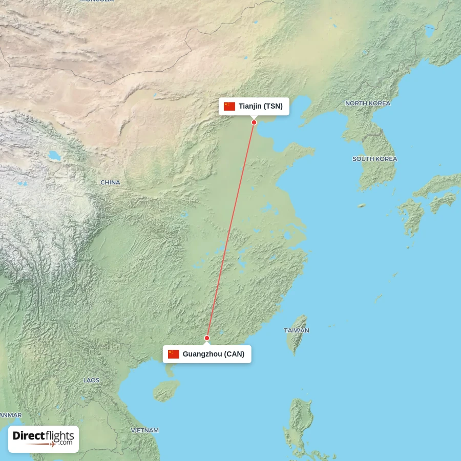 TSN - CAN route map