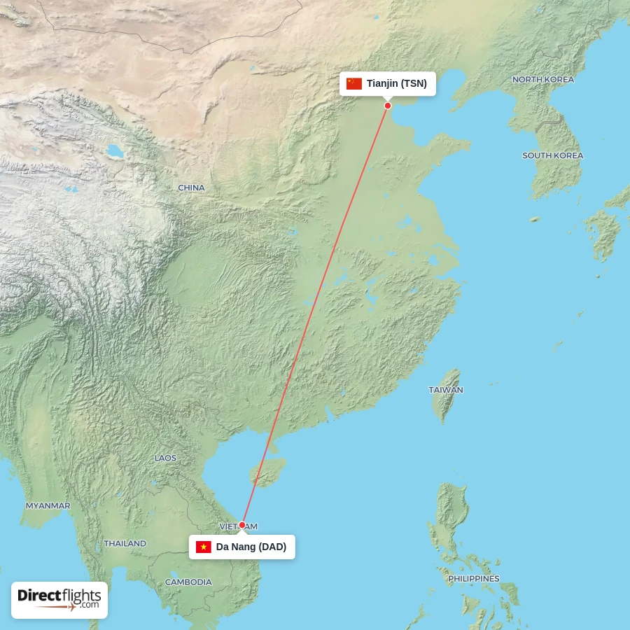 TSN - DAD route map