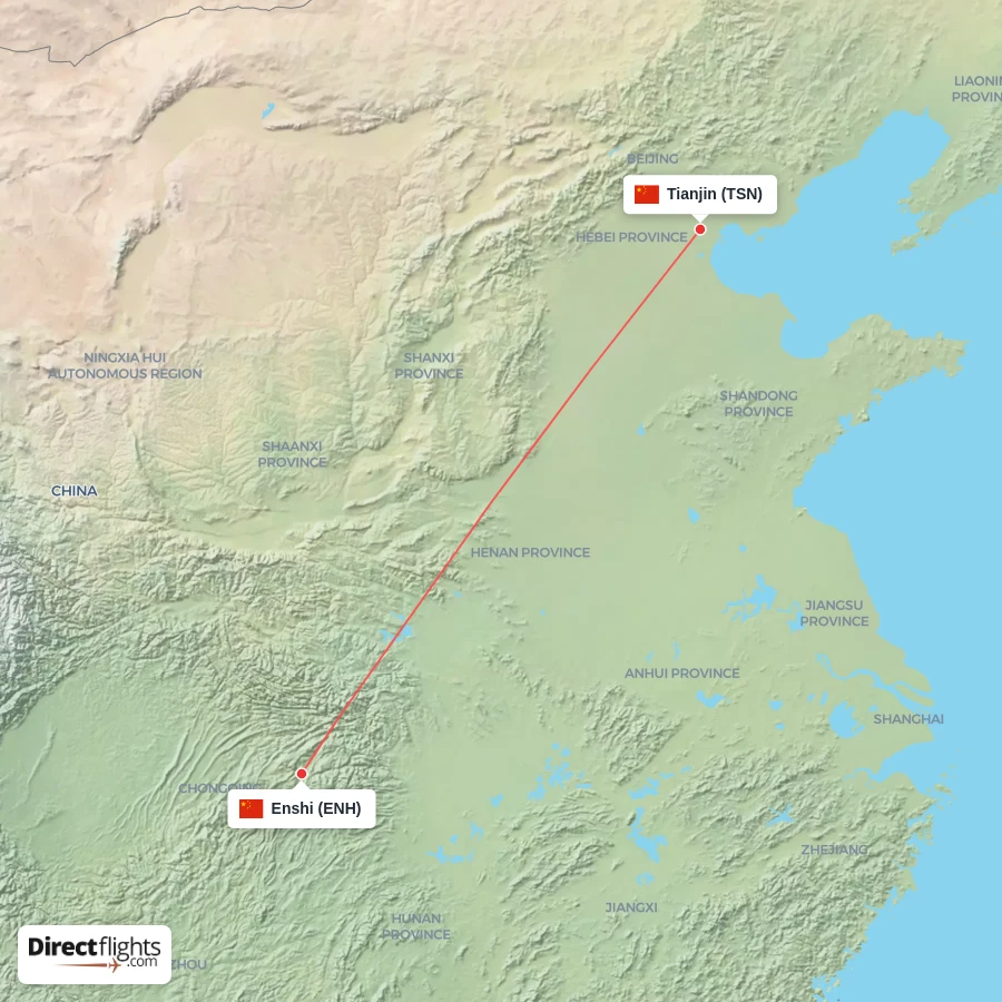 TSN - ENH route map