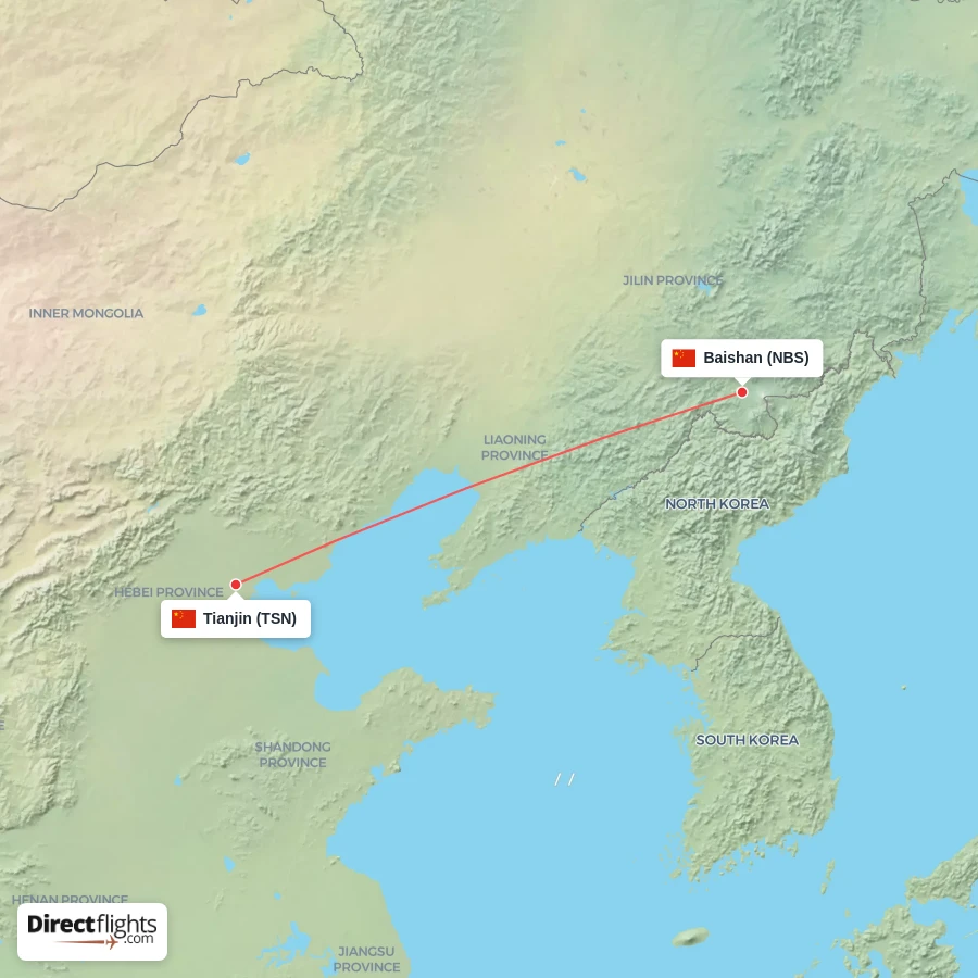 TSN - NBS route map