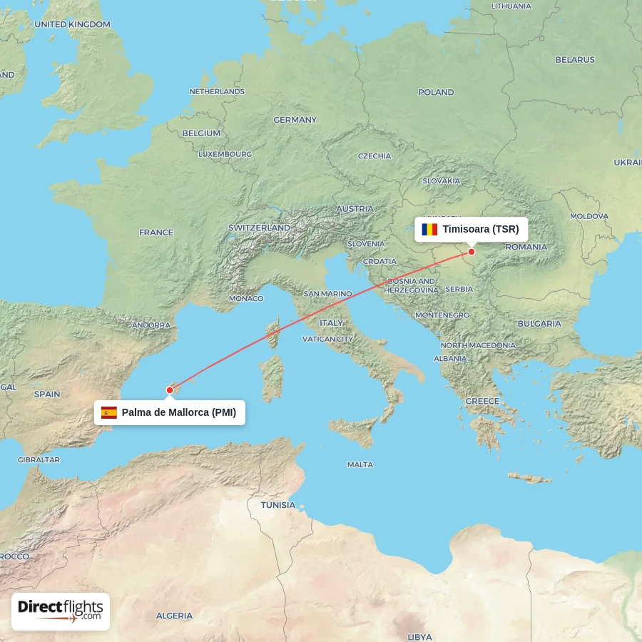 TSR - PMI route map