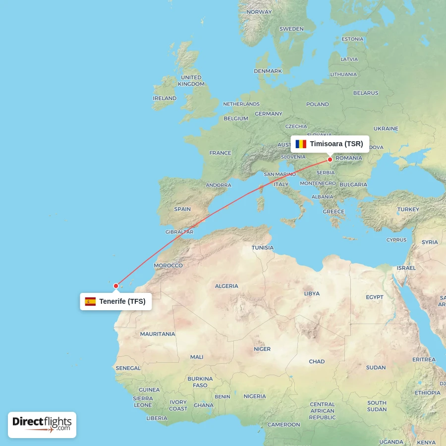 TSR - TFS route map