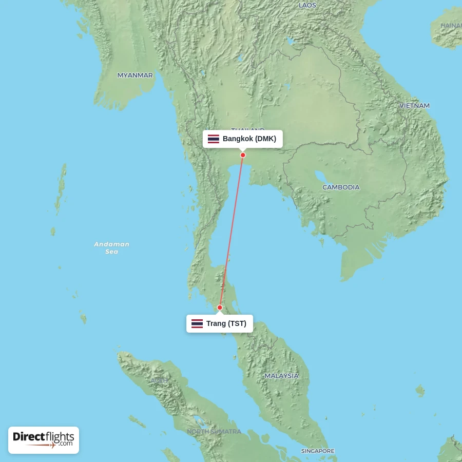 TST - DMK route map