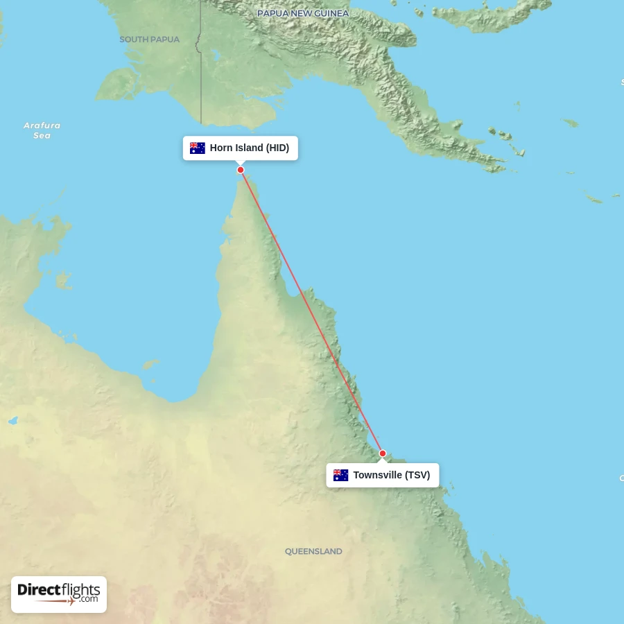 TSV - HID route map