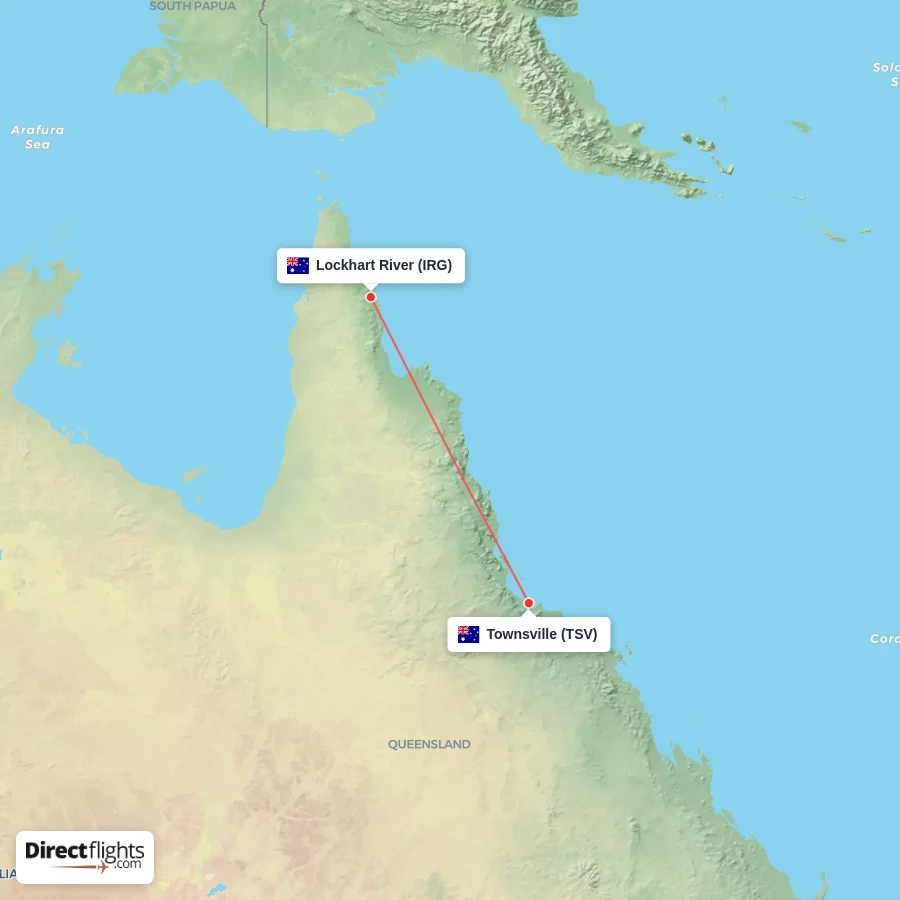 TSV - IRG route map