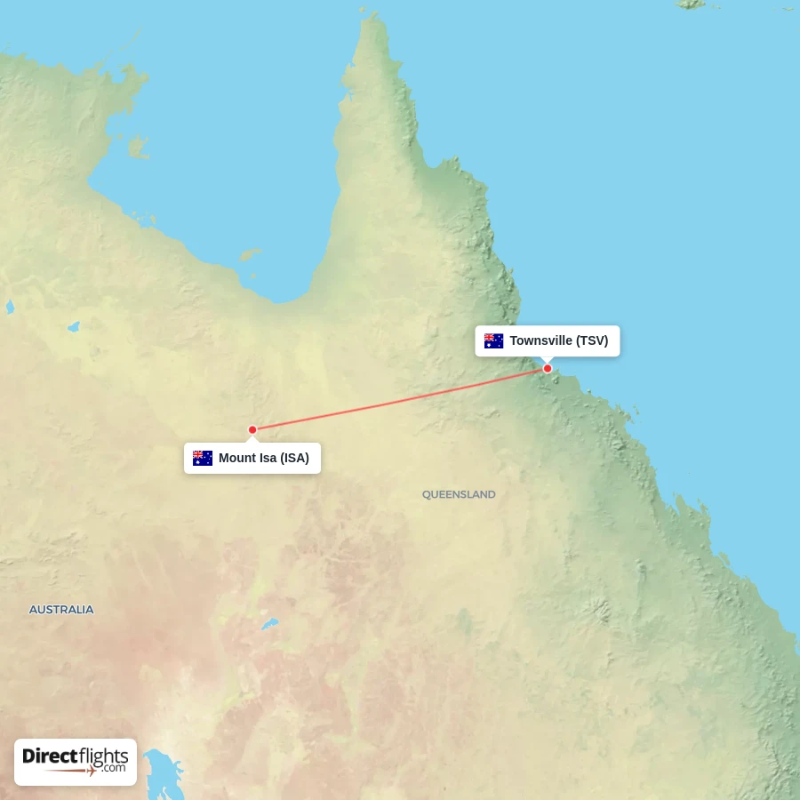 TSV - ISA route map