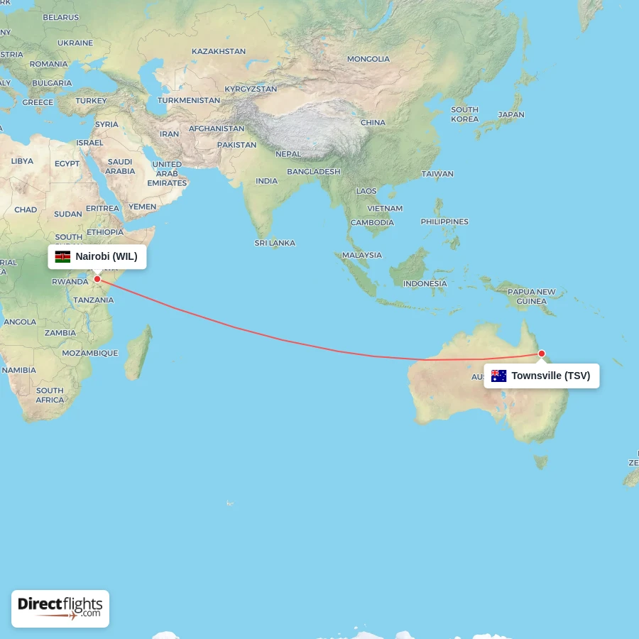TSV - WIL route map