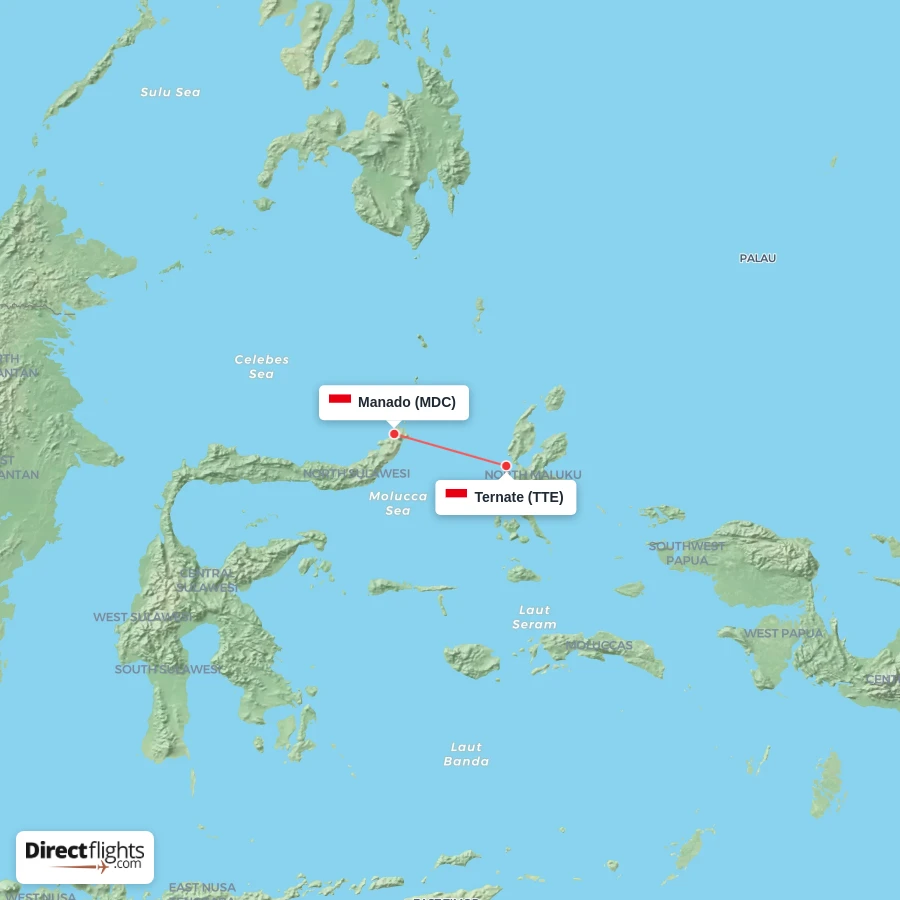 TTE - MDC route map