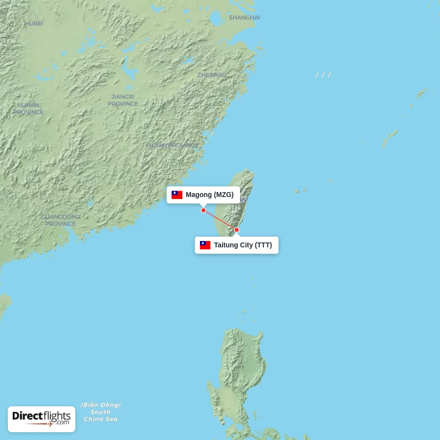 TTT - MZG route map