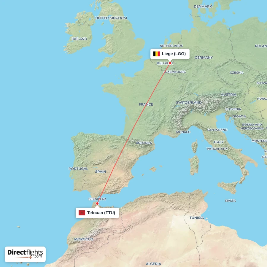 TTU - LGG route map