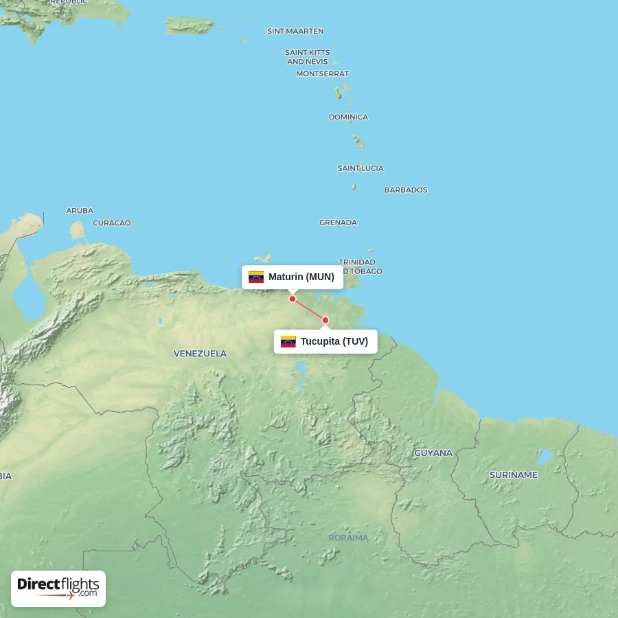 TUV - MUN route map