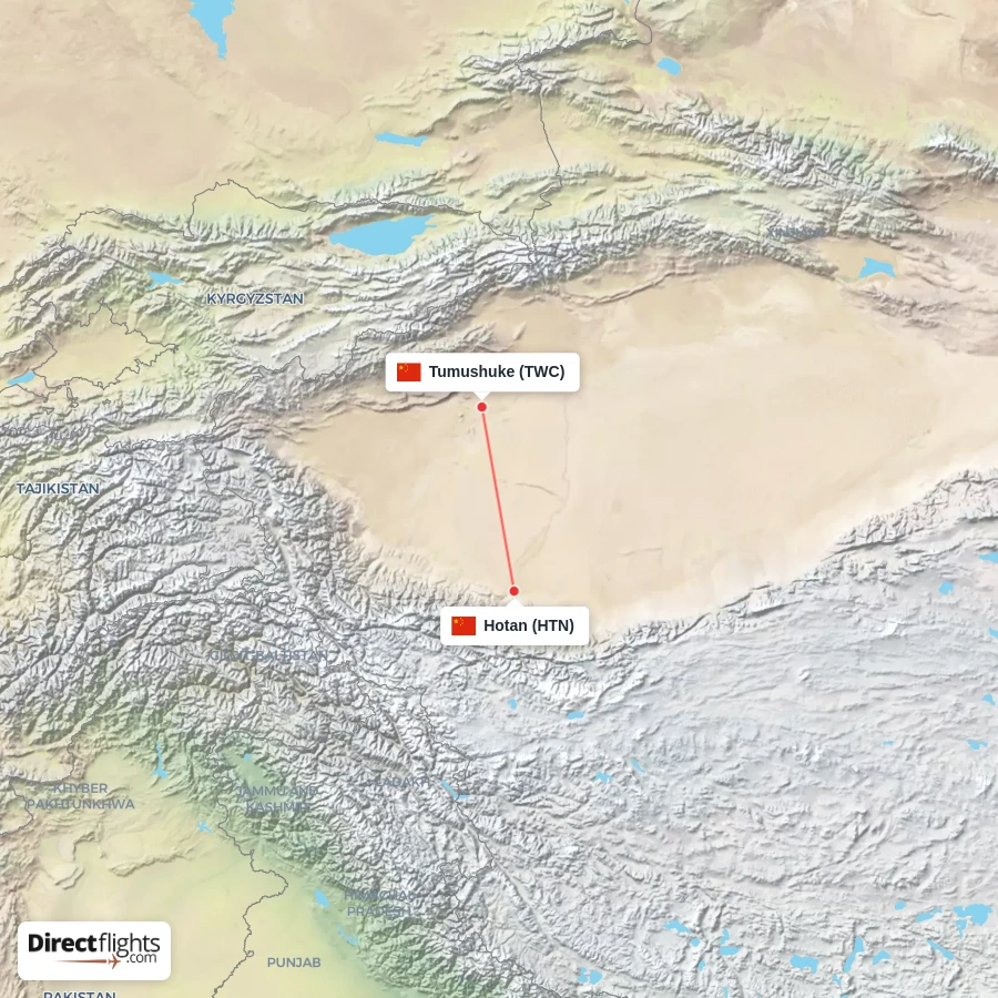 TWC - HTN route map