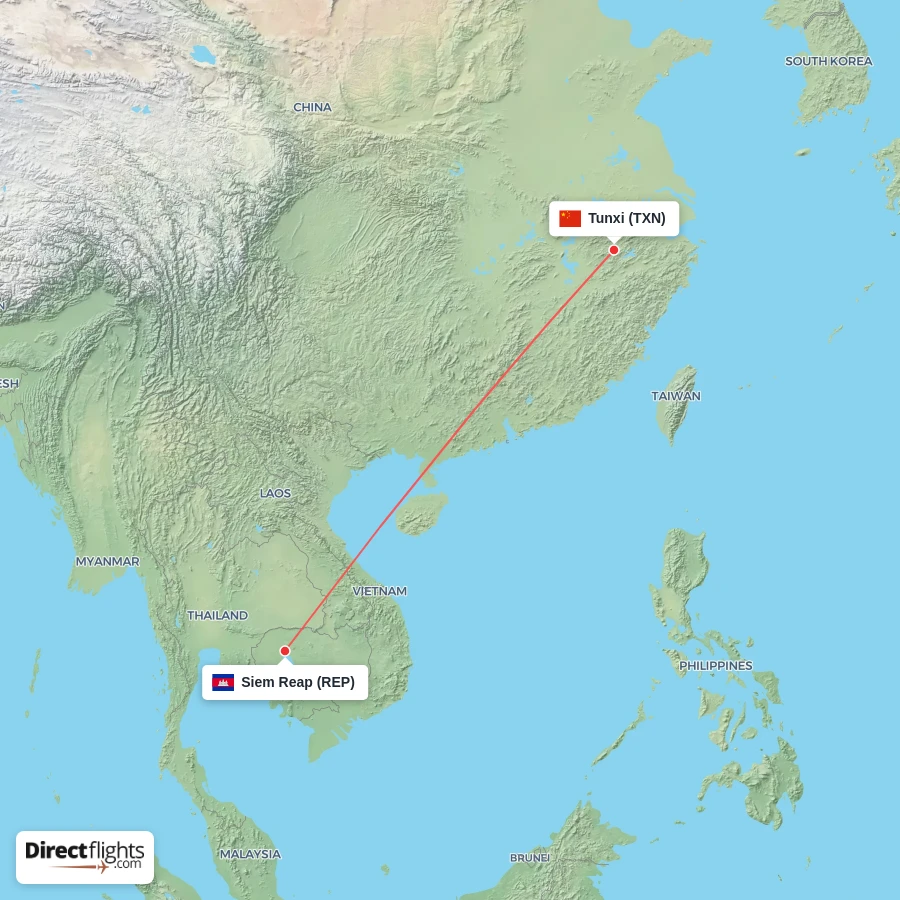 TXN - REP route map