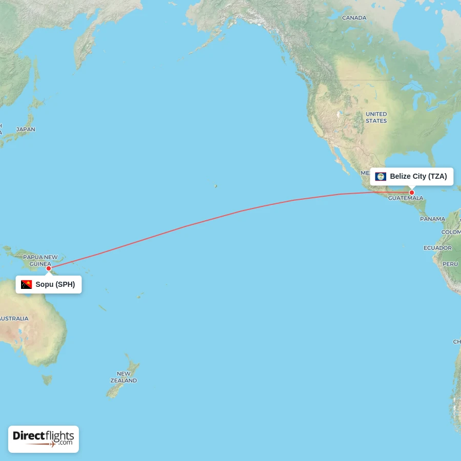 TZA - SPH route map
