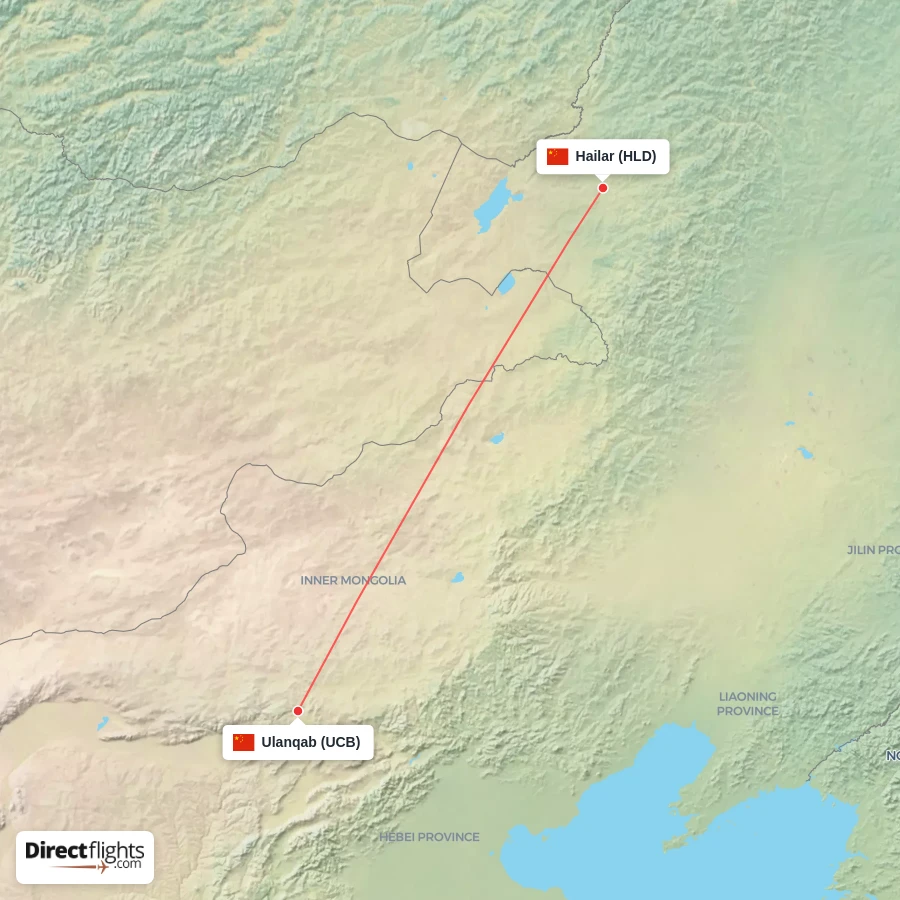 UCB - HLD route map