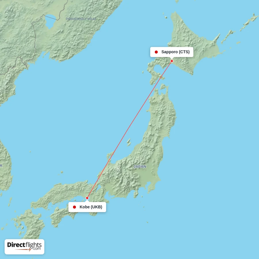 UKB - CTS route map