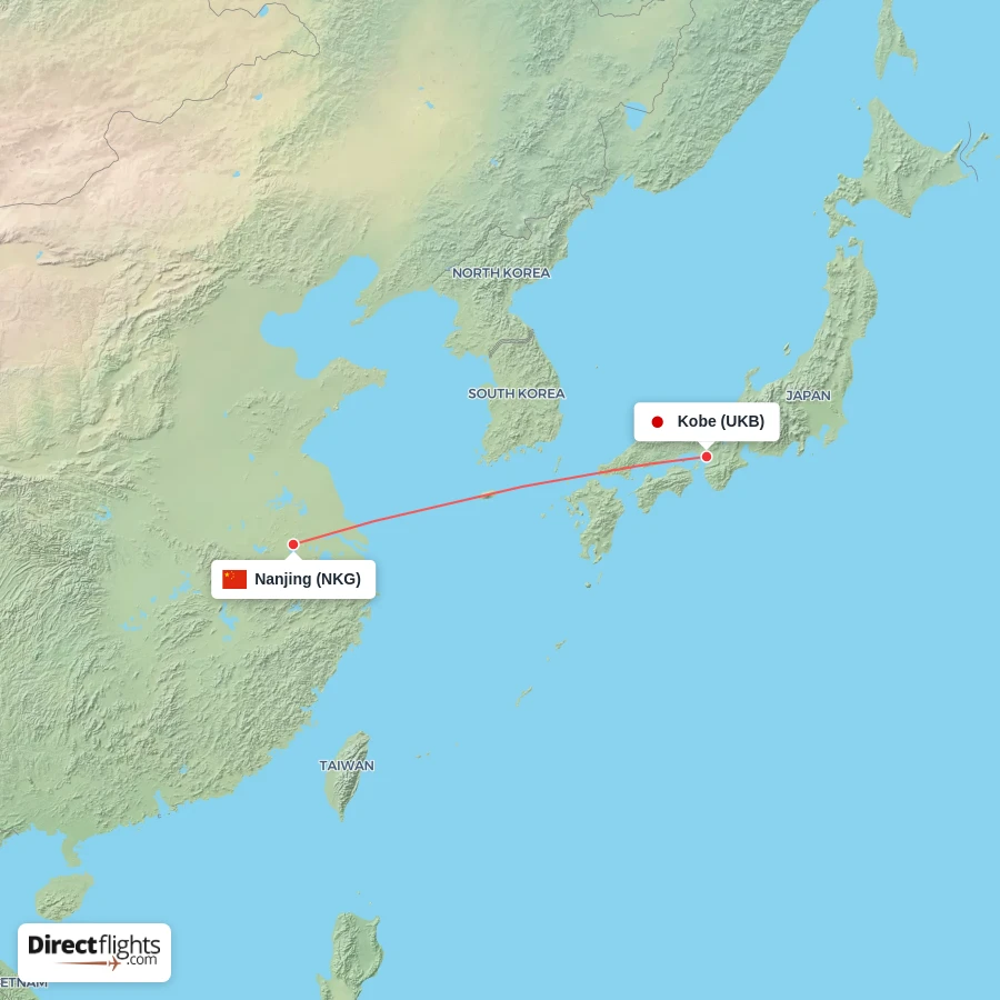 UKB - NKG route map
