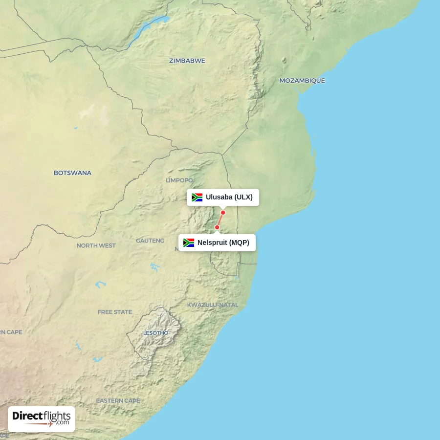 ULX - MQP route map