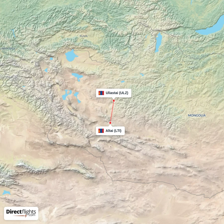 ULZ - LTI route map