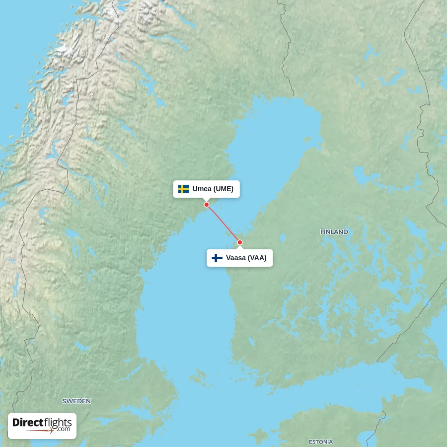 UME - VAA route map
