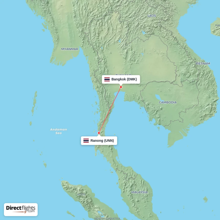 UNN - DMK route map