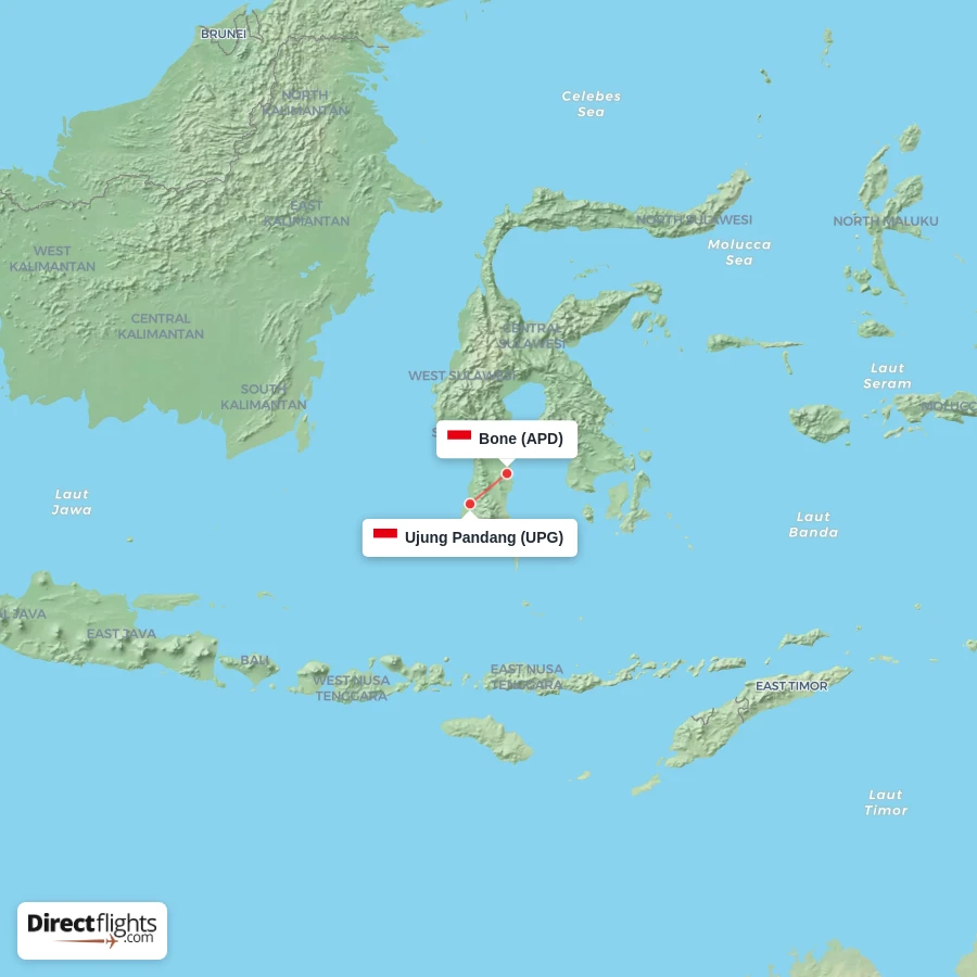 UPG - APD route map