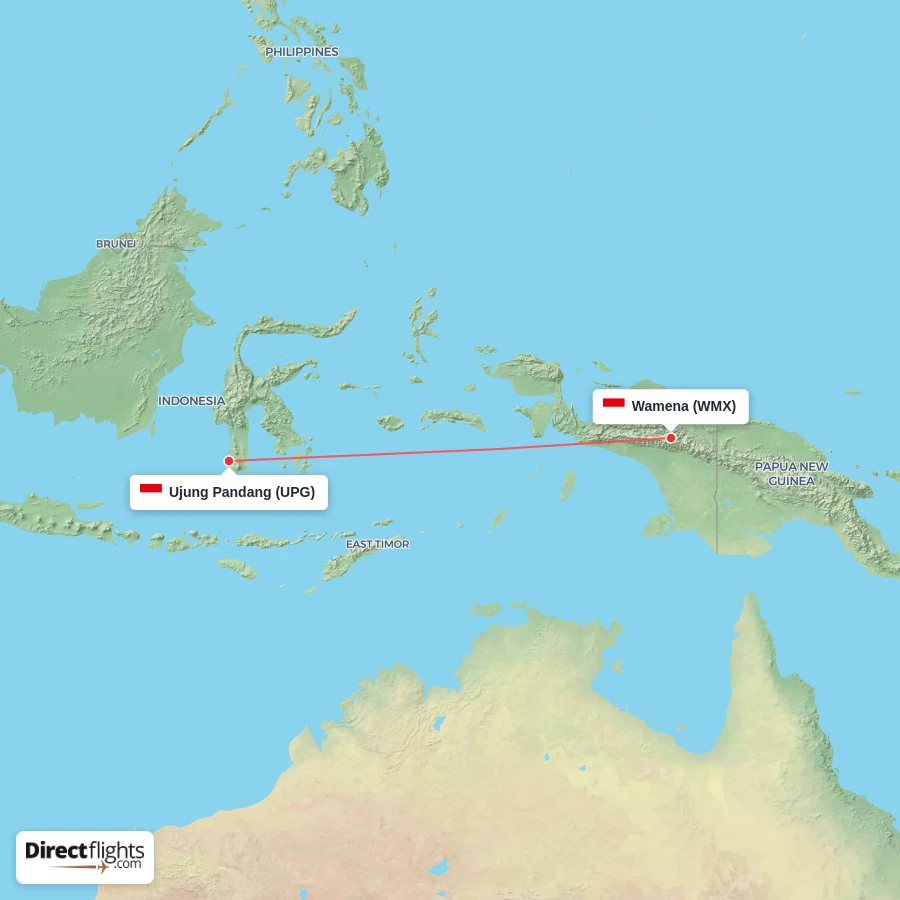 UPG - WMX route map