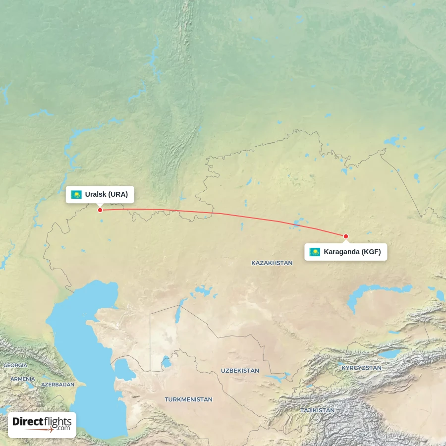 URA - KGF route map