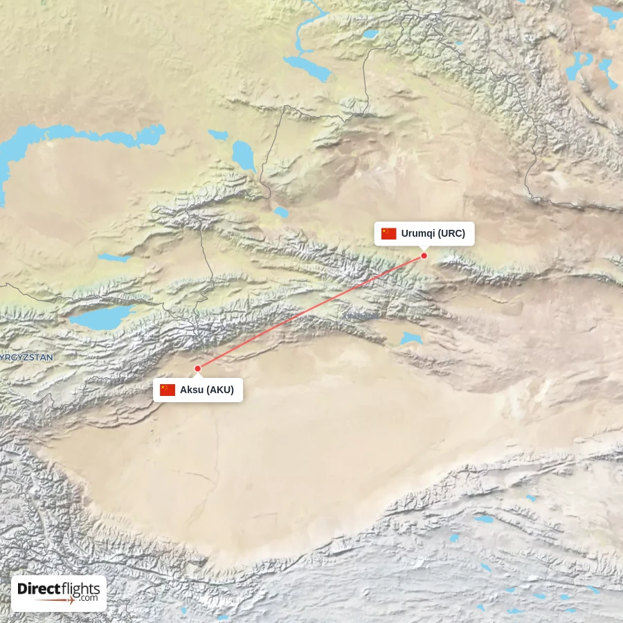 URC - AKU route map