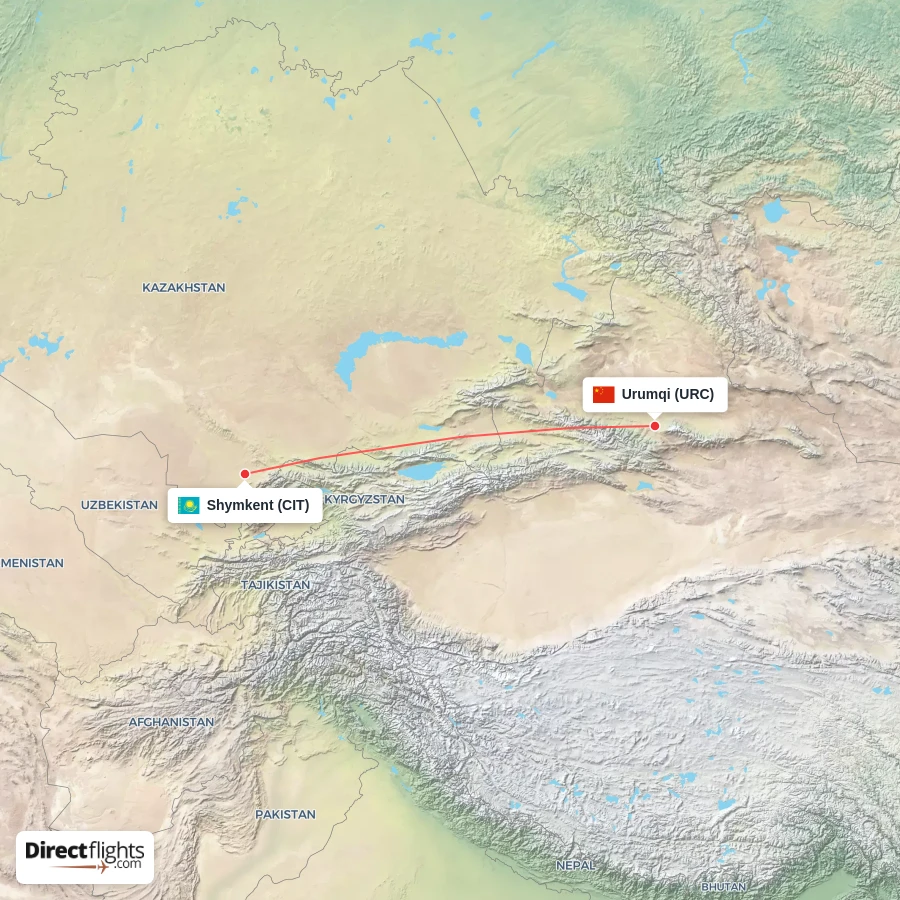 URC - CIT route map