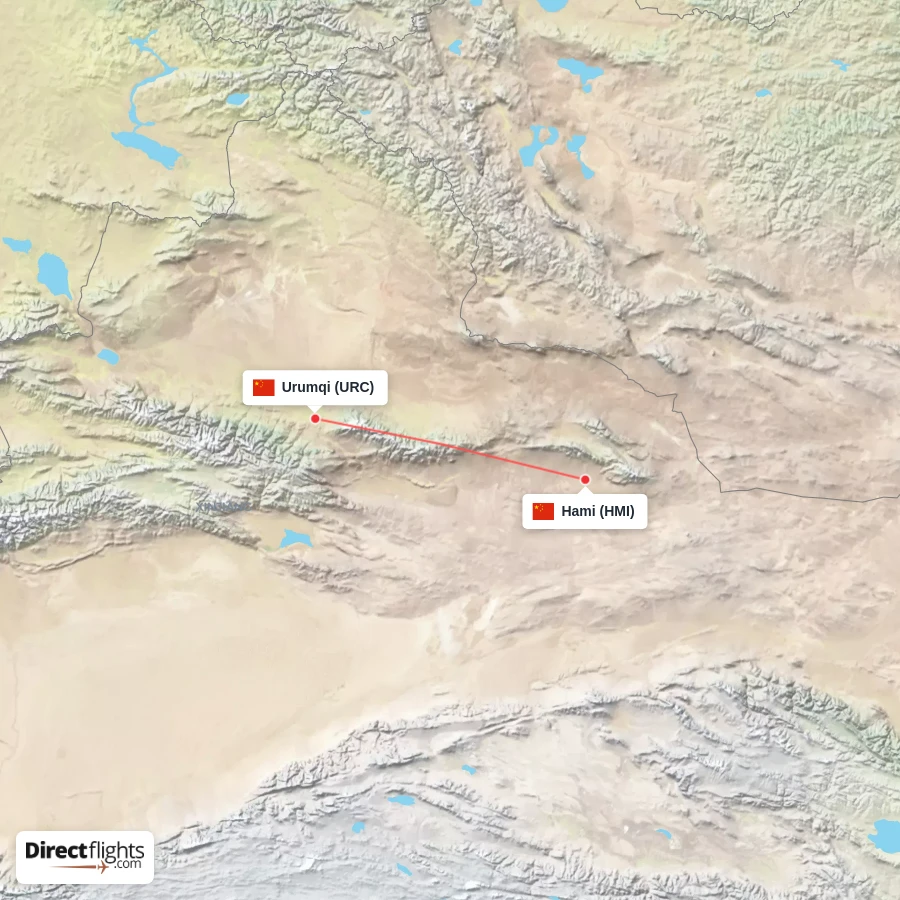 URC - HMI route map