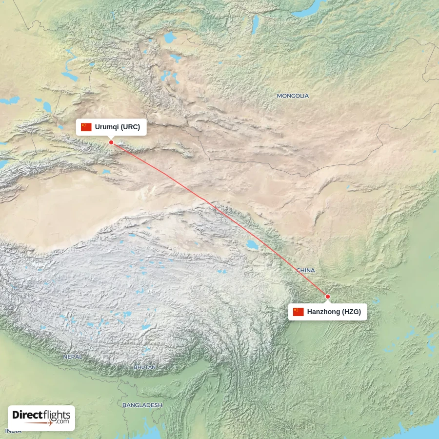 URC - HZG route map
