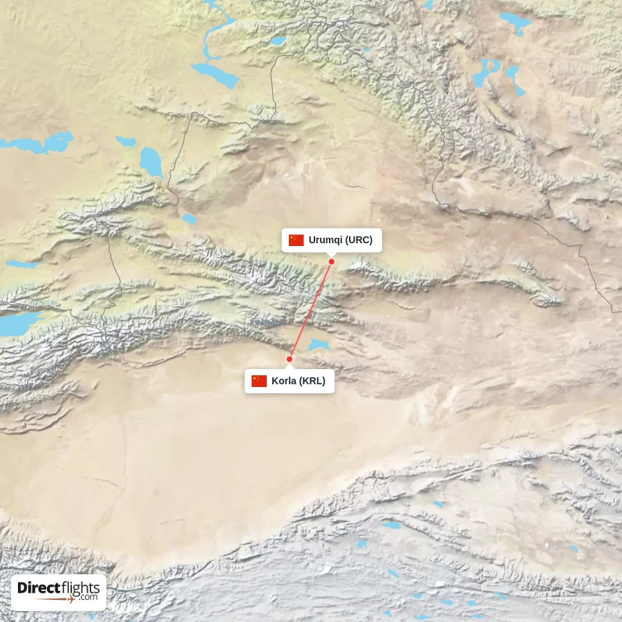 URC - KRL route map