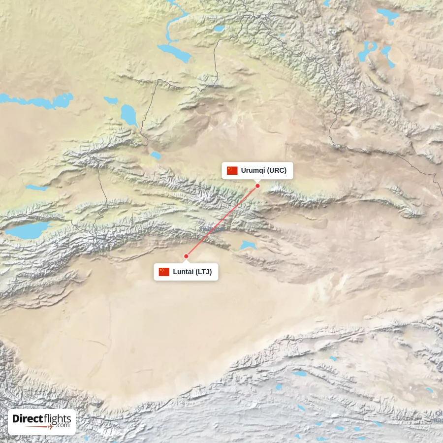 URC - LTJ route map