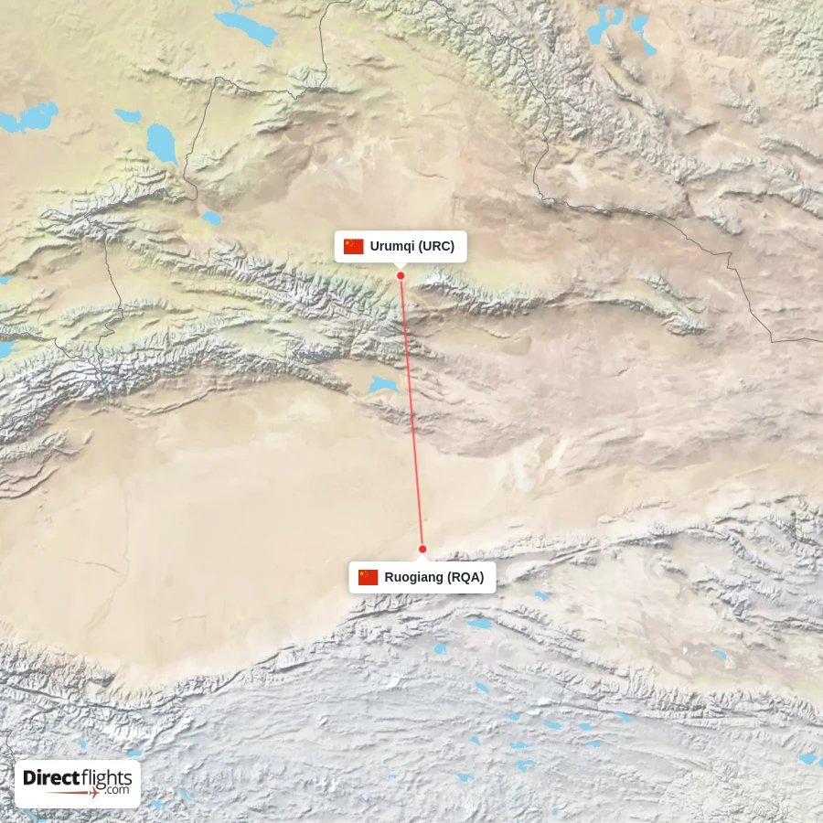 URC - RQA route map