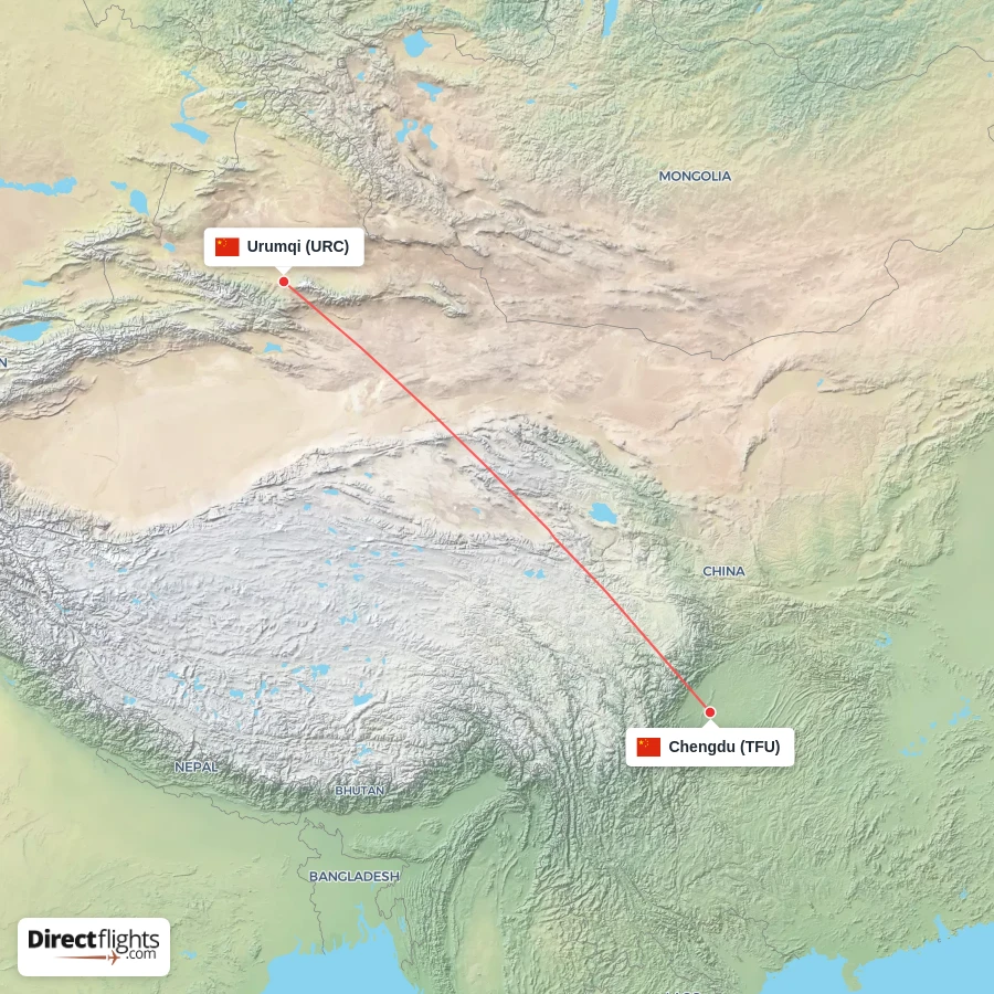 URC - TFU route map