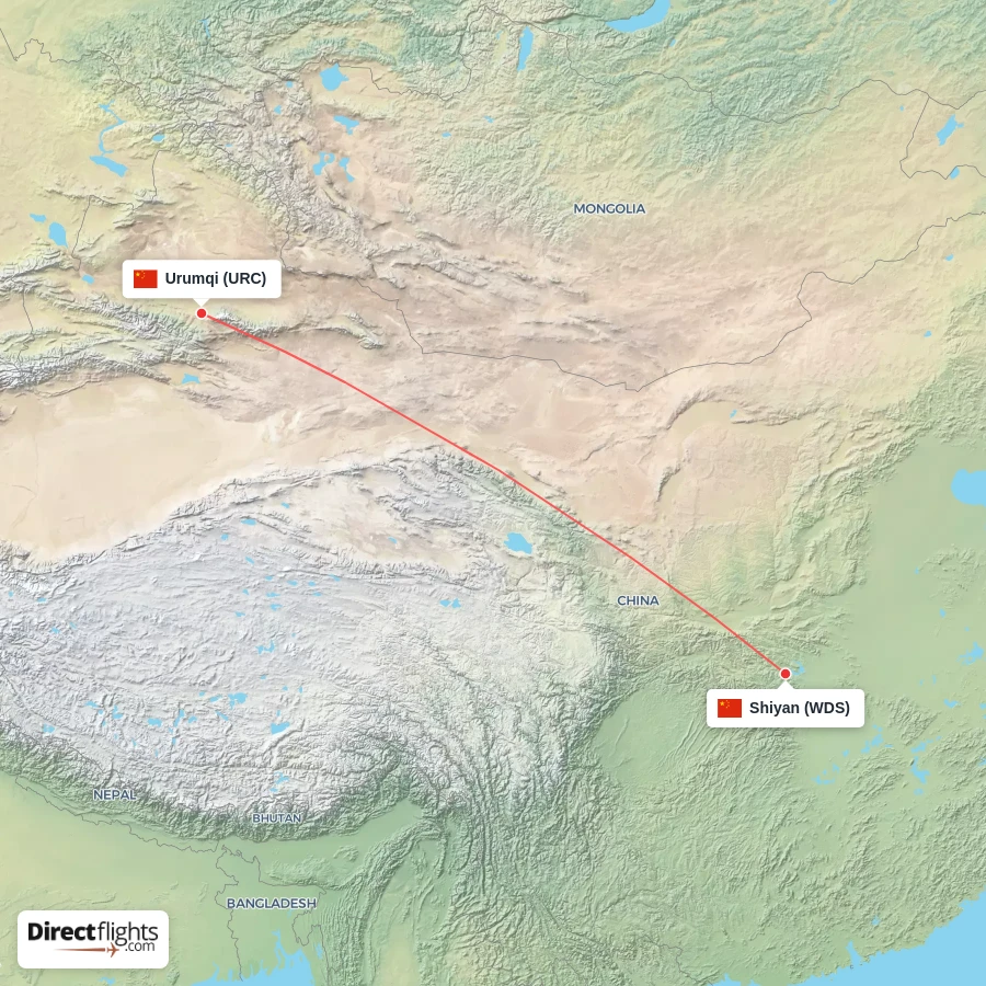 URC - WDS route map