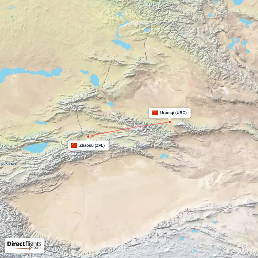 URC - ZFL route map