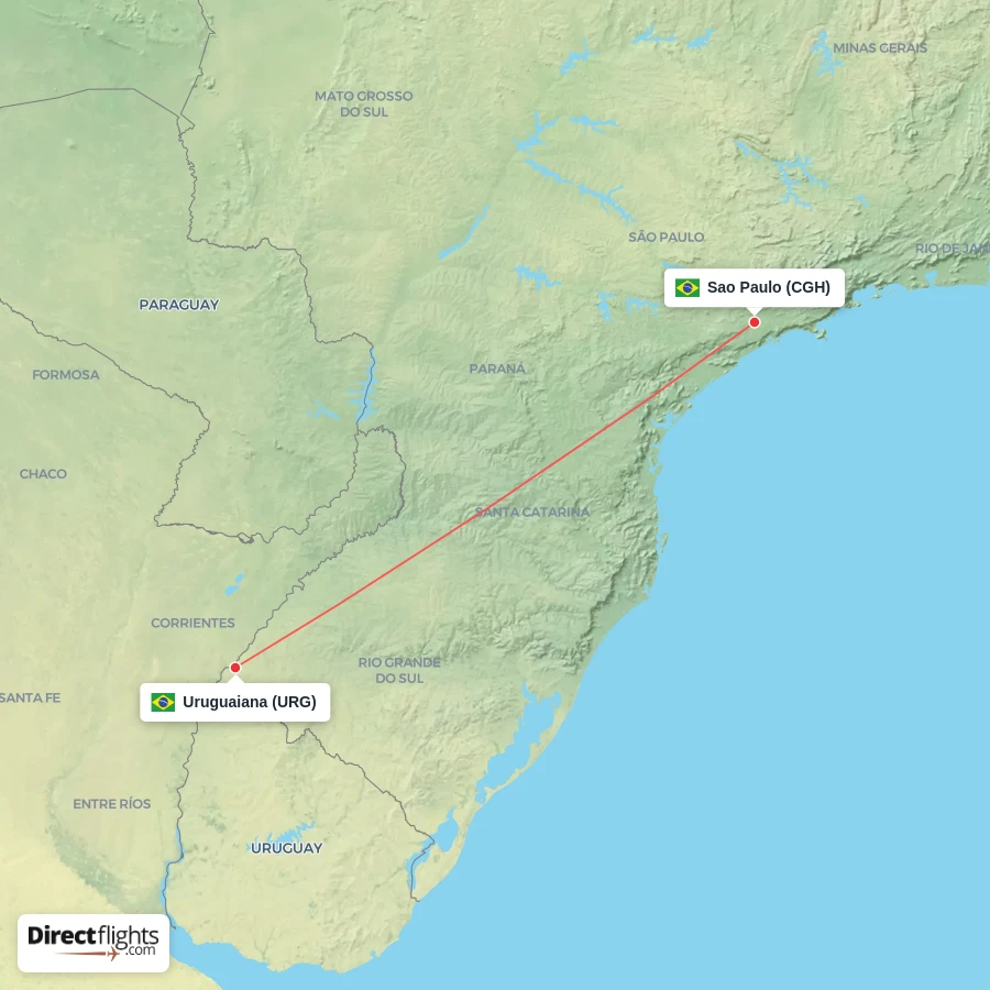 URG - CGH route map