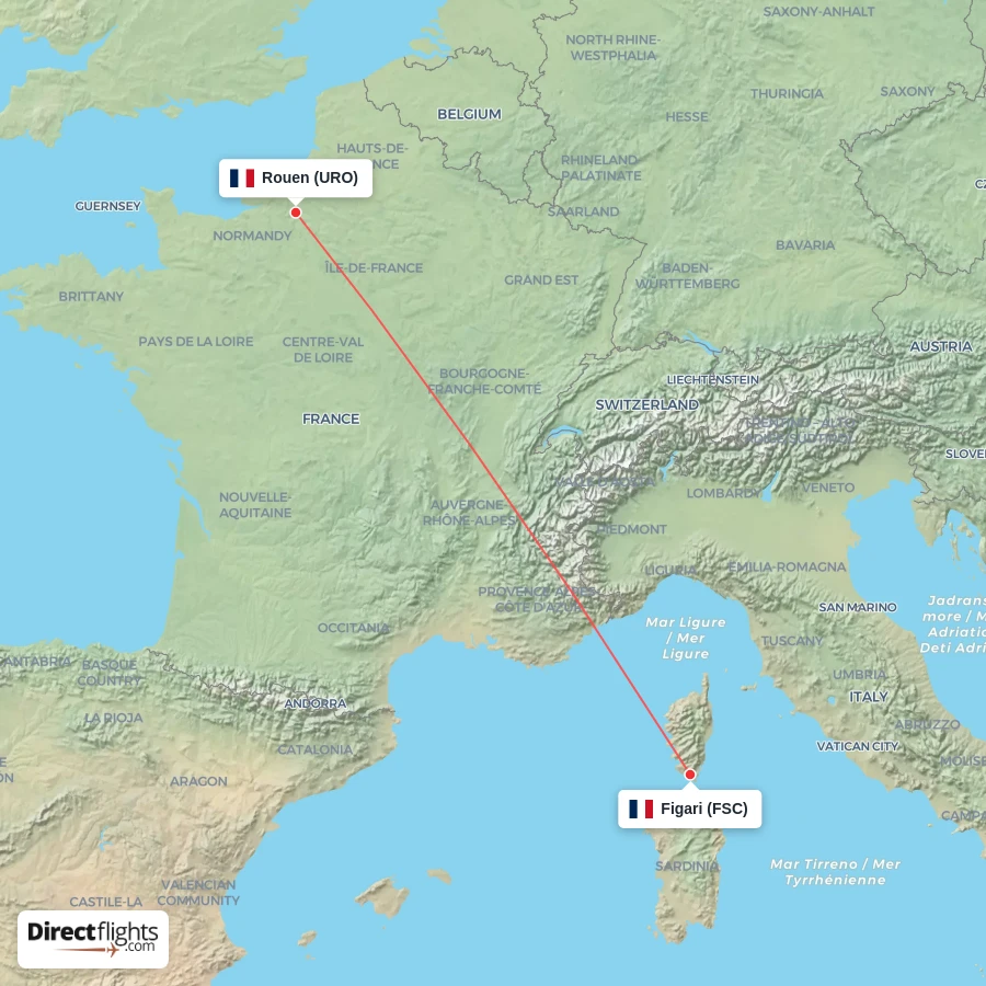 URO - FSC route map