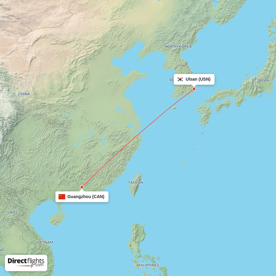 USN - CAN route map
