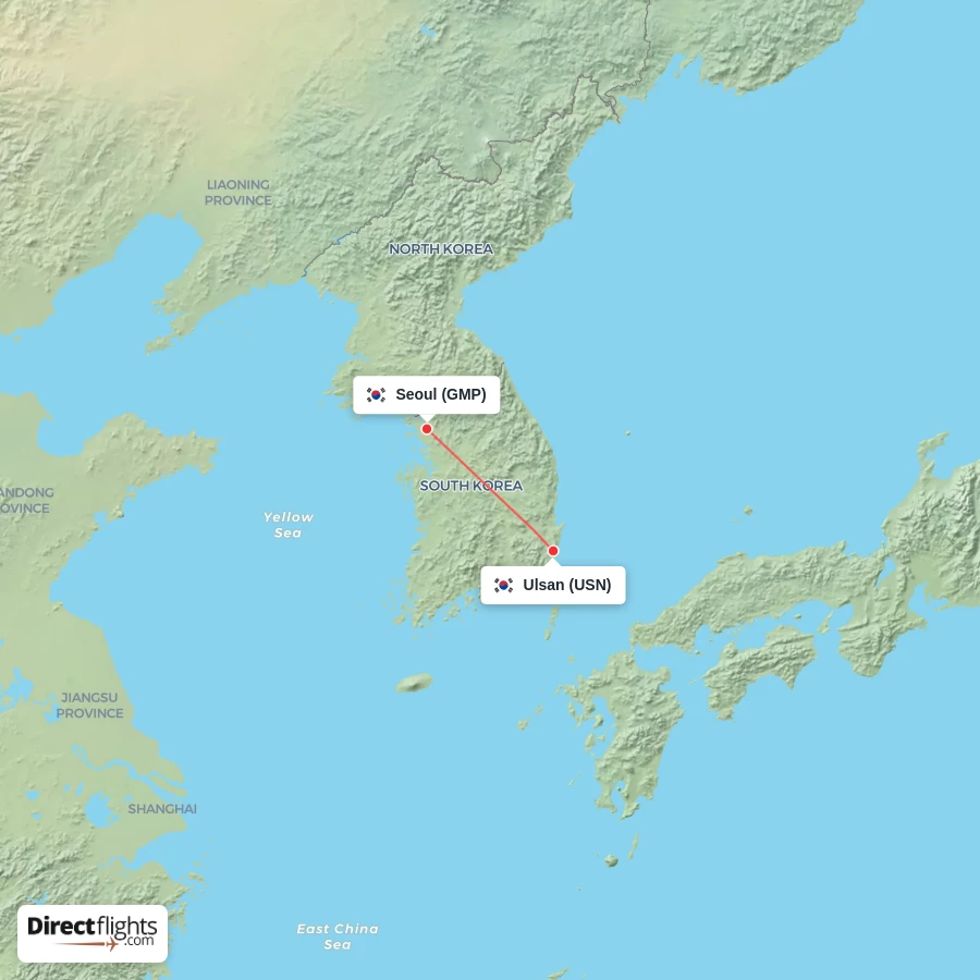 USN - GMP route map