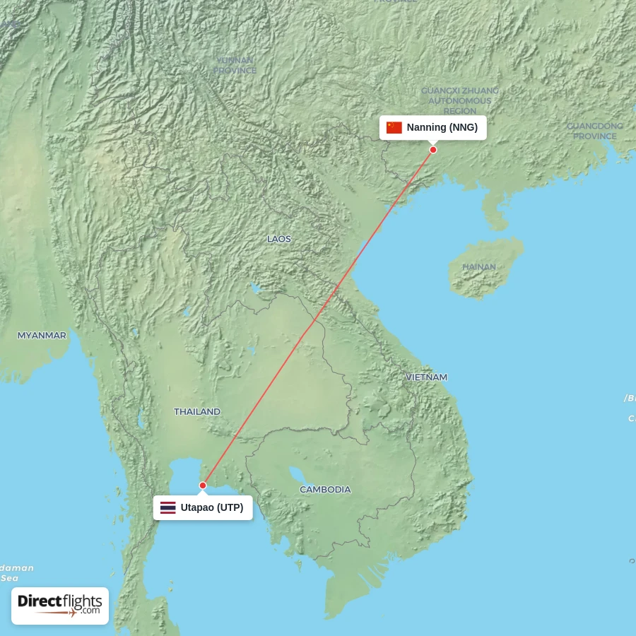 UTP - NNG route map
