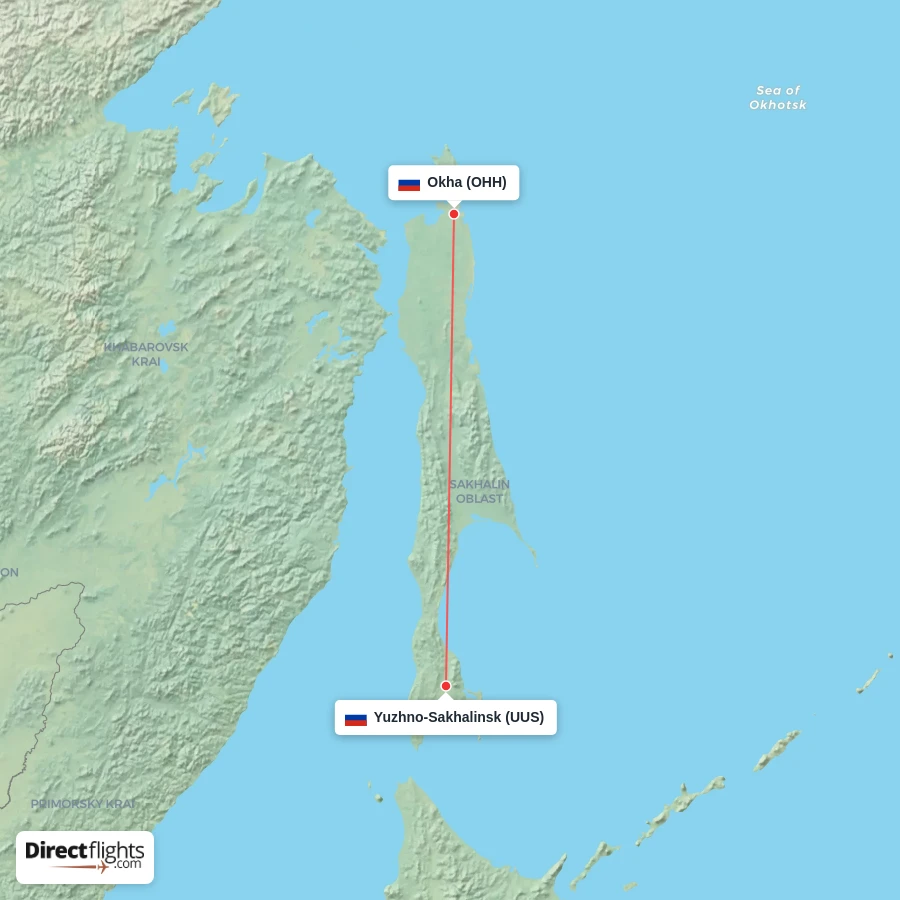 UUS - OHH route map