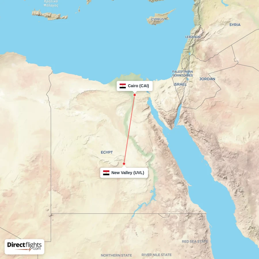UVL - CAI route map